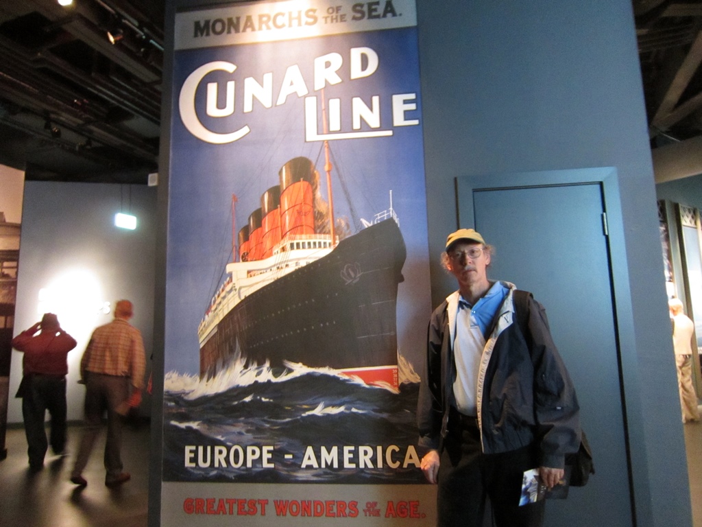 Bob and Cunard Line Poster